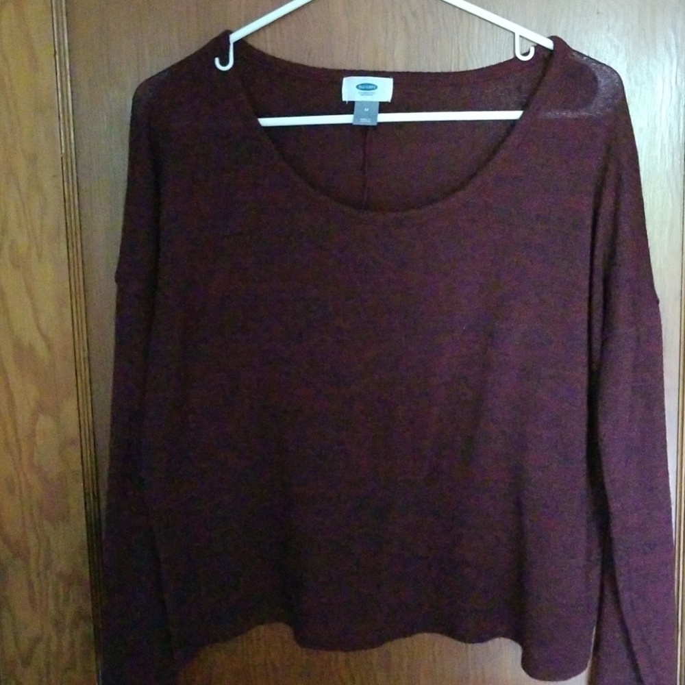 Maroon Long Sleeve Shirt